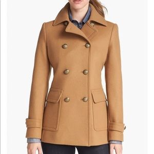Kristen Blake Peacoat size 8 camel color